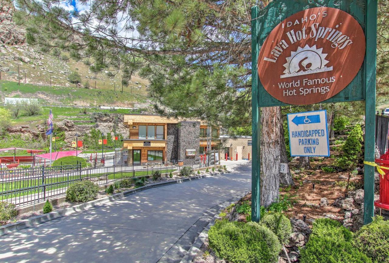 Lovely Lava Hot Springs Studio, Walk To Pools Экстерьер фото